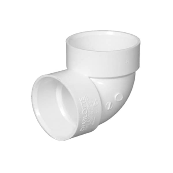 Charlotte Pipe And Foundry 112 90 DEG Vent Elbow PVC 00331 0600HA - main